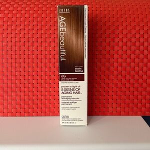 Zotos AgeBeautiful Permanent Color 6G Light Golden Brown 2 fl oz
Brand new